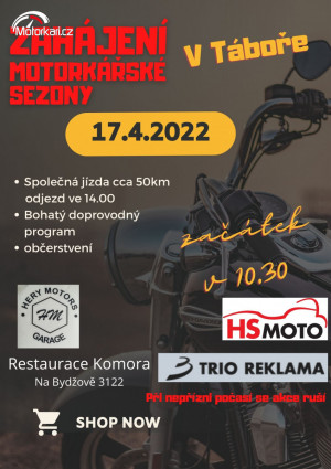 zahájení motosezony 2022