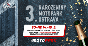 Motopark slaví 3. narozeniny