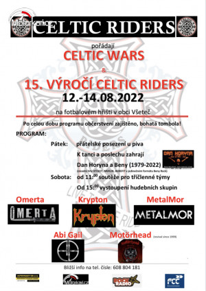 Celtic Wars a patnácté výročí Celtic Riders