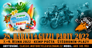 28th Harley & Guzzi party Lažánky ve Štědroníně
