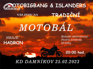 Motobál MotoBigBang & Islanders 2023