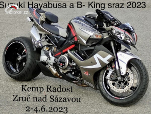Suzuki Hayabusa a B- King sraz 2023