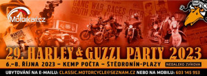 29th Harley & Guzzi party Lažánky ve Štědroníně