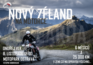 Na motorce kolem Nového Zélandu - Ostrava
