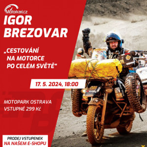 Igor Brezovar beseda v Motoparku Ostrava