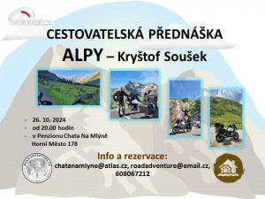 Cyklus motocestovatelských přednášek