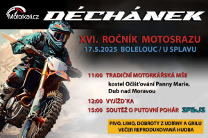 Žehnání motorkám a Déchánek 2025