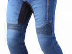 Prodloužené jeansy na motorku Street Racer Stretch II CE mod