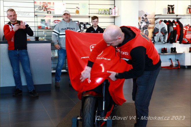 Ducati Diavel V4 presentata in Repubblica Ceca